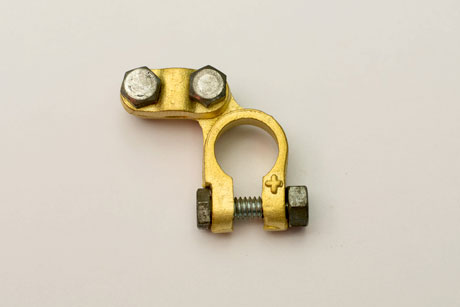 Angle Forged Brass Plate Terminal